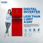 Haier HRF-398 IDBA/IDRA 15 Cubic Feet Smart Inverter Refrigerator – 2025 Model |